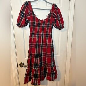 Hill House Louisa Red Tartan